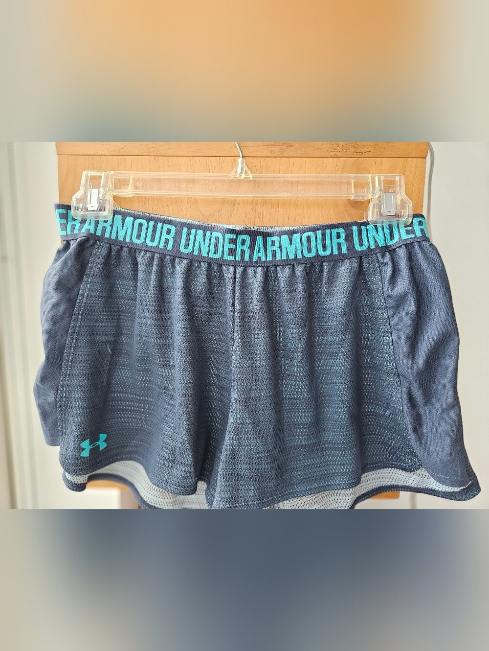 Under Armour Women's Navy Blue Athletic Shorts
